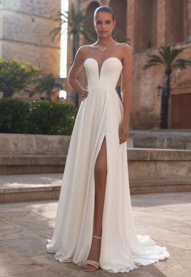 Ein märchenhaftes Brautkleid. Modern, elegant, zeitlos! Perfekt für das Standesamt oder für eine freie Trauung.