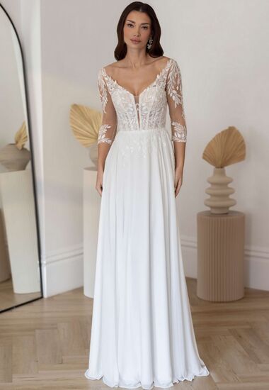 Brautkleid mit Ärmeln - märchenhaft schön!